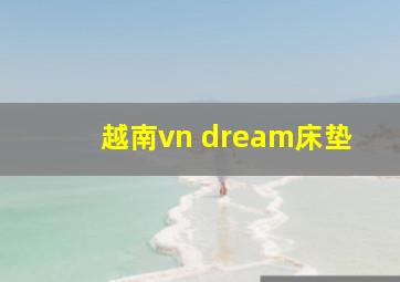 越南vn dream床垫